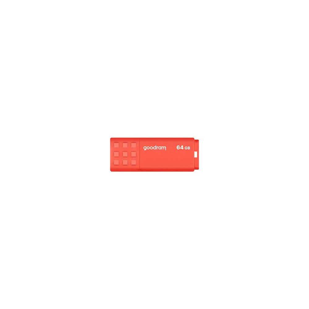 sprzęt biurowy 7 alibiuro.pl GOODRAM FLASHDRIVE 64GB UME3 USB 3.0 ORANGE 30
