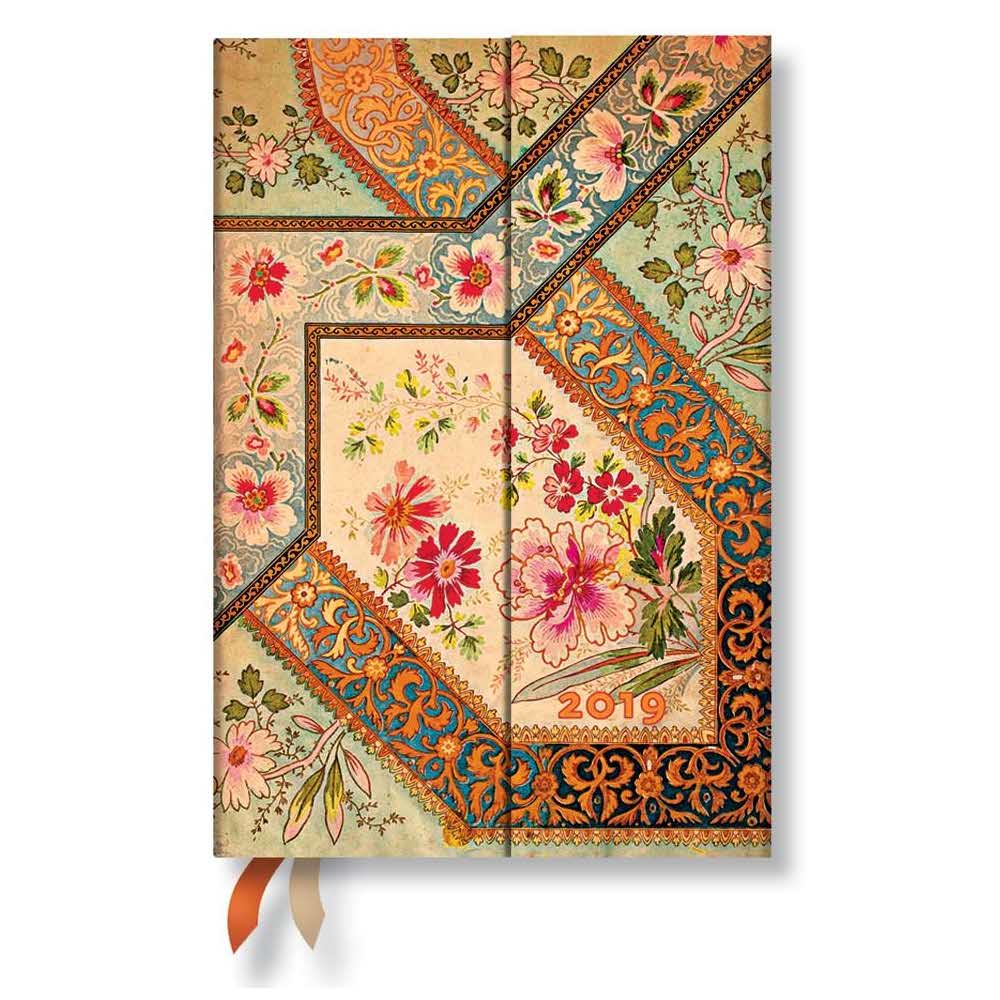 sprzęt biurowy 7 alibiuro.pl Kalendarz paperblanks 2019 FloralIvory Mini wielokolorowy 73