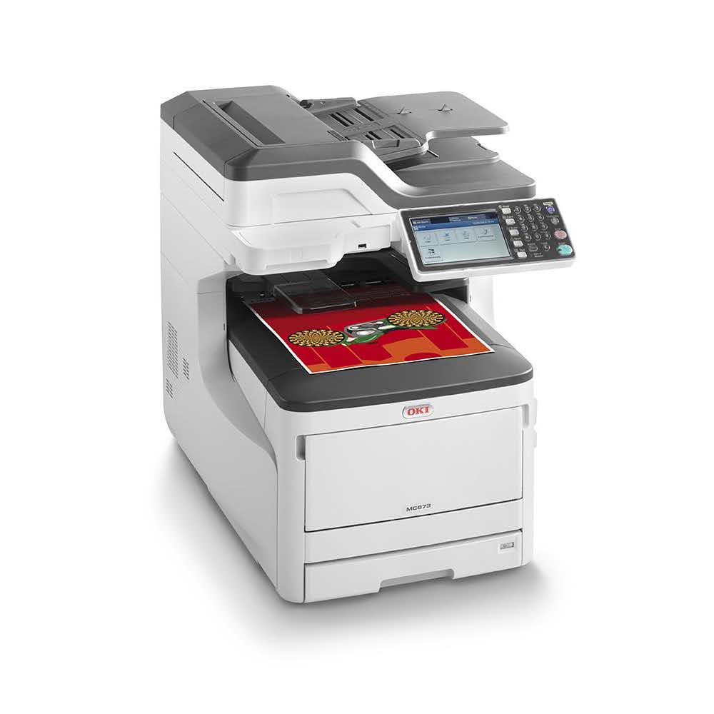 sprzęt biurowy 7 alibiuro.pl Urzdzenie wielofunkcyjne OKI MC873dn 45850621 laserowe kolor A4 Skaner paski 72