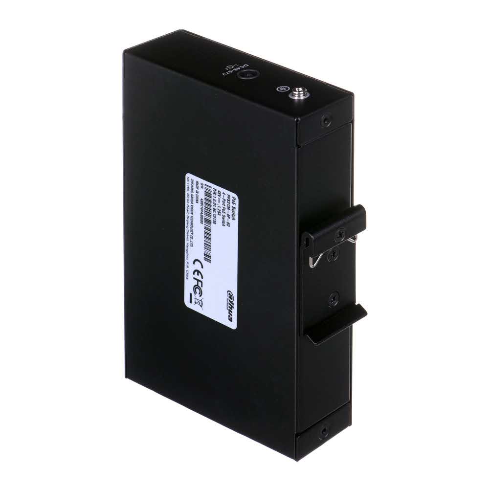 switche 7 alibiuro.pl Switch DAHUA DH PFS3106 4P 60 1x 10 100 1000Mbps 4x 10 100Mbps 60