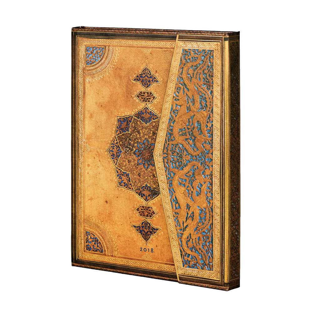 terminarz 7 alibiuro.pl Kalendarz paperblanks 2018 Safavid Ultra kolor brzowy 96