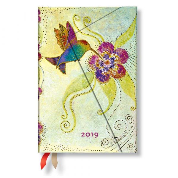 terminarz 7 alibiuro.pl Kalendarz paperblanks 2019 Hummingbird Mini kolor ty 59