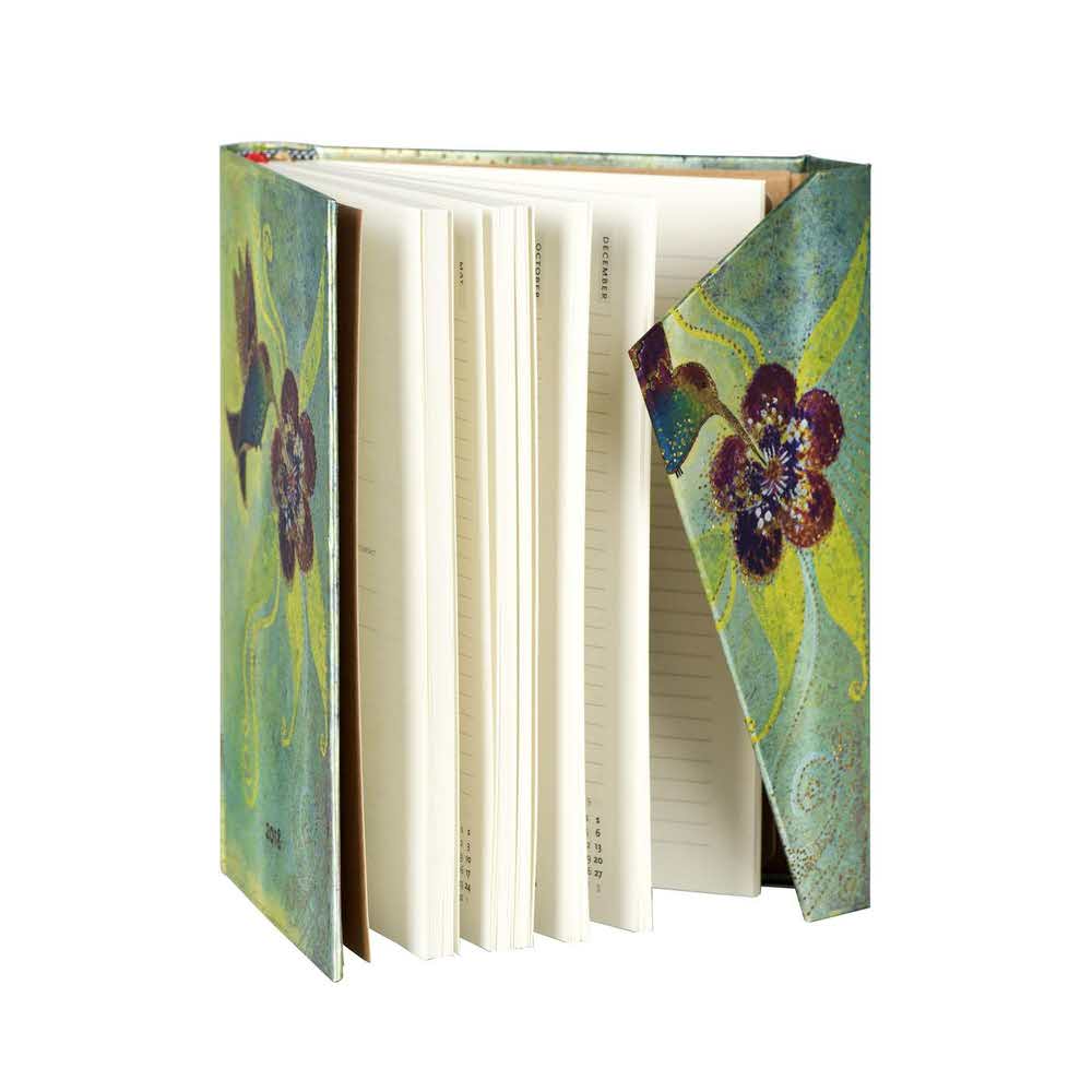 terminarze 7 alibiuro.pl Kalendarz paperblanks 2018 Hummingbird Midi kolor biay 16