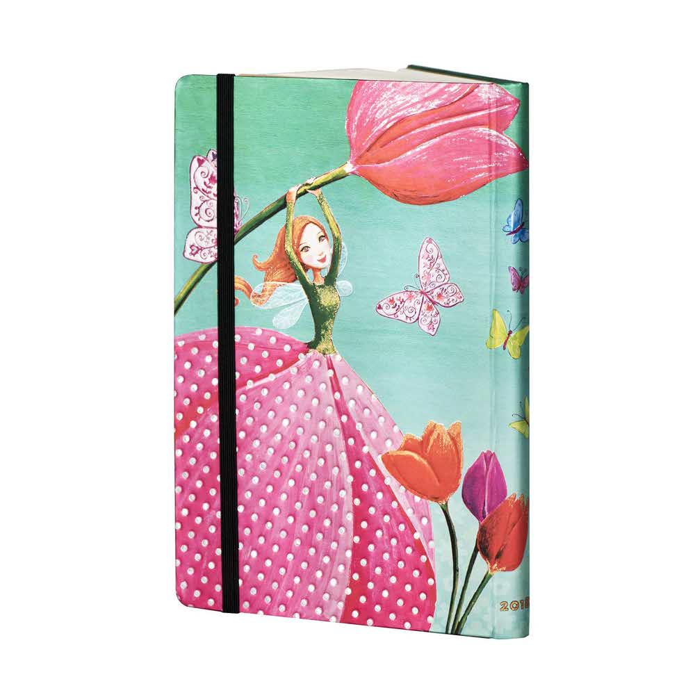 terminarze 7 alibiuro.pl Kalendarz paperblanks 2018 Joyous Springtime Maxi kolor zielony 58