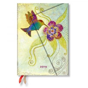 terminarze 7 alibiuro.pl Kalendarz paperblanks 2019 Hummingbird Midi wielokolorowy 64