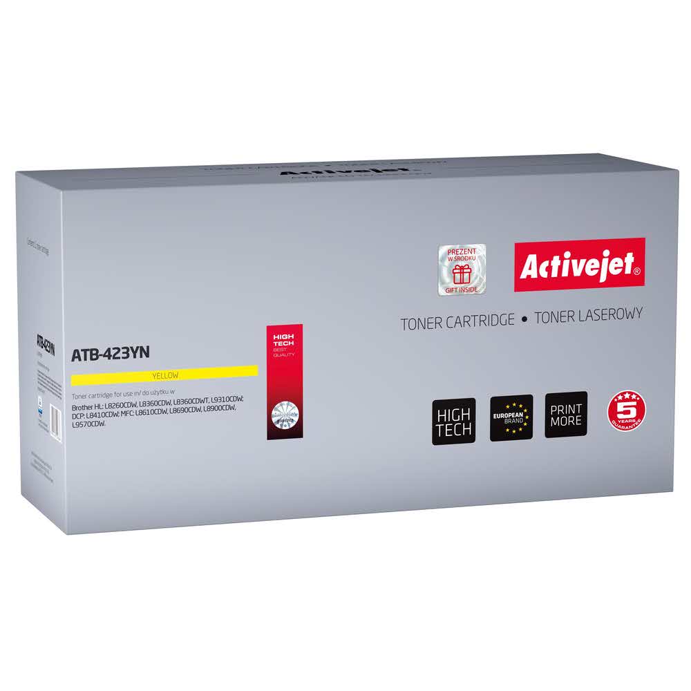 tonery 7 alibiuro.pl Toner Activejet ATB 423YN zamiennik Brother TN 423Y Supreme 4000 stron ty 3