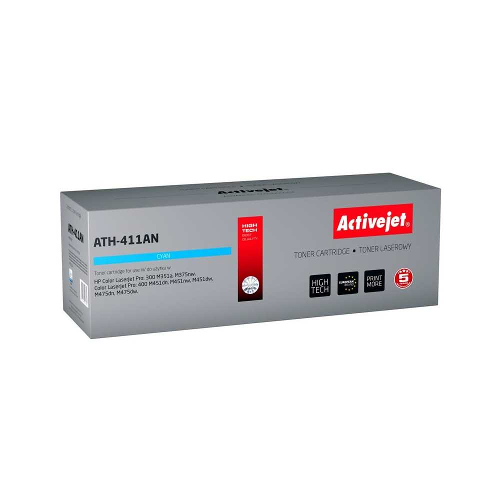 tonery 7 alibiuro.pl Toner Activejet ATH 411AN zamiennik HP 305A CE411A Premium 2600 stron niebieski 89