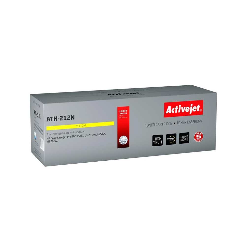 tonery HP 7 alibiuro.pl Toner Activejet ATH 212N zamiennik HP 131A CF212A Canon CRG 731Y Supreme 1800 stron ty 85