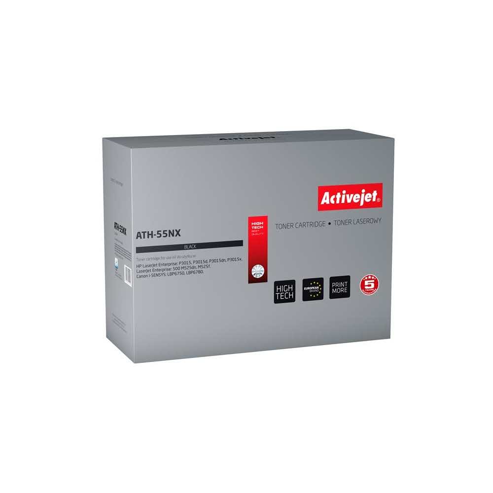 tonery HP 7 alibiuro.pl Toner Activejet ATH 55NX zamiennik HP 55X CE255X Canon CRG 724H Supreme 12500 stron czarny 4