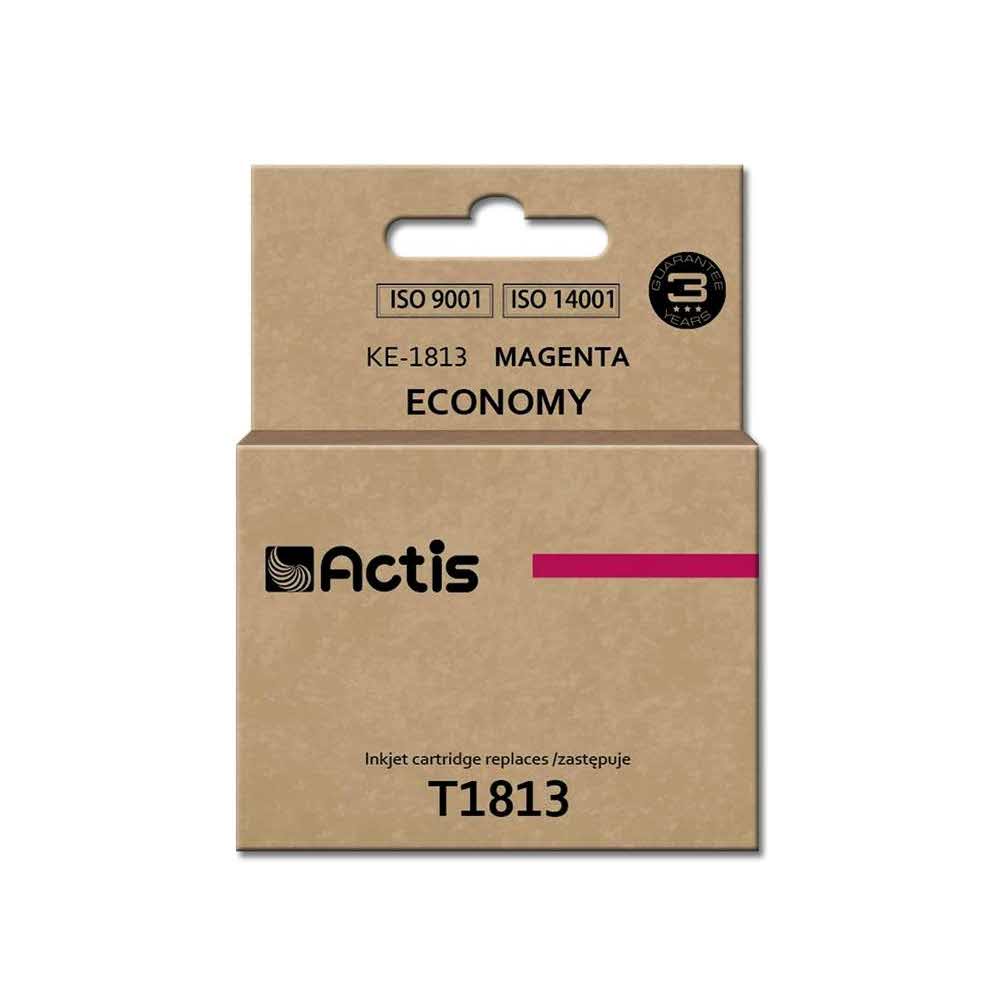 tusze 7 alibiuro.pl Tusz ACTIS KE 1813 zamiennik Epson T1813 Standard 15 ml czerwony 51