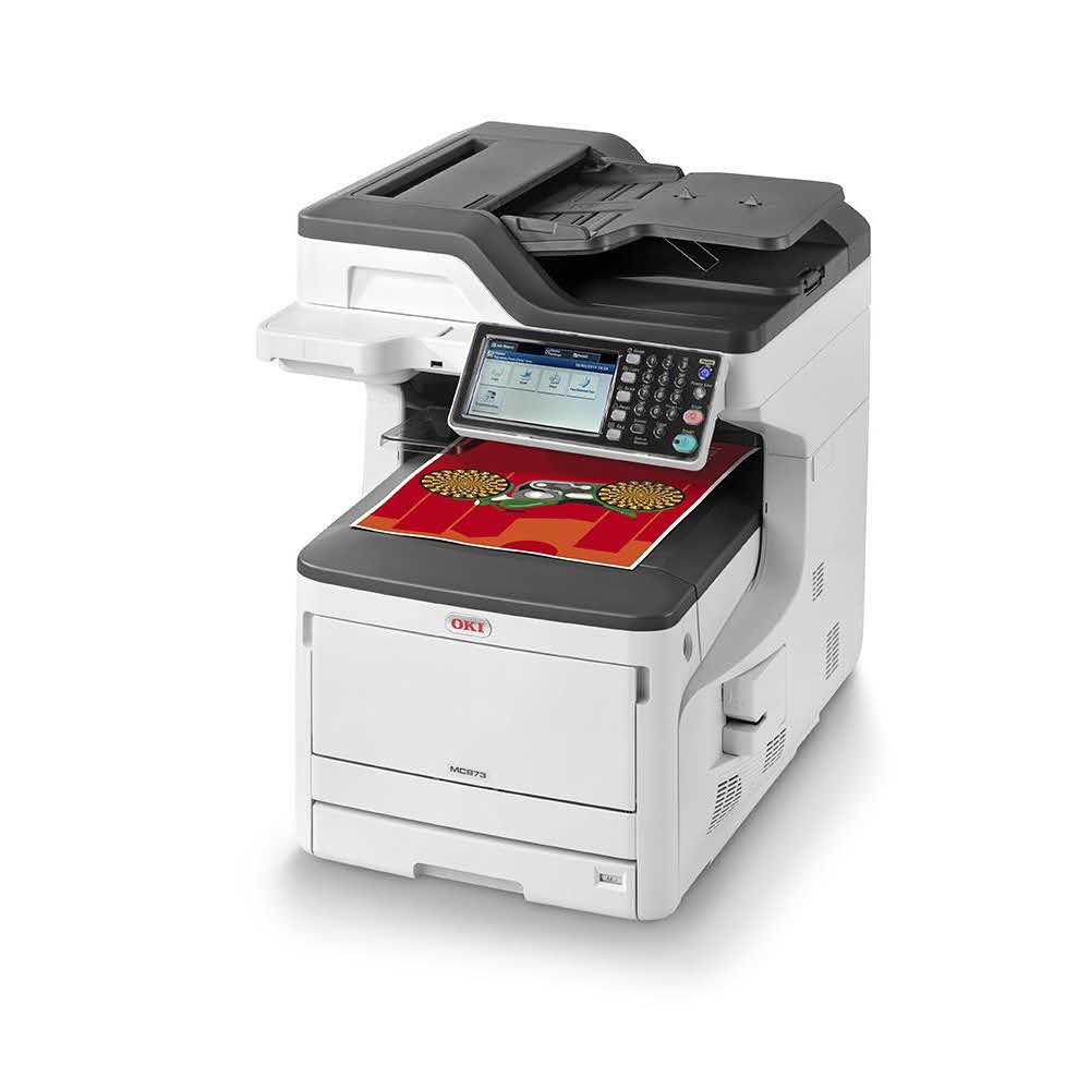 urządzenia wielofunkcyjne MFP 7 alibiuro.pl Urzdzenie wielofunkcyjne OKI MC873dn 45850621 laserowe kolor A4 Skaner paski 30