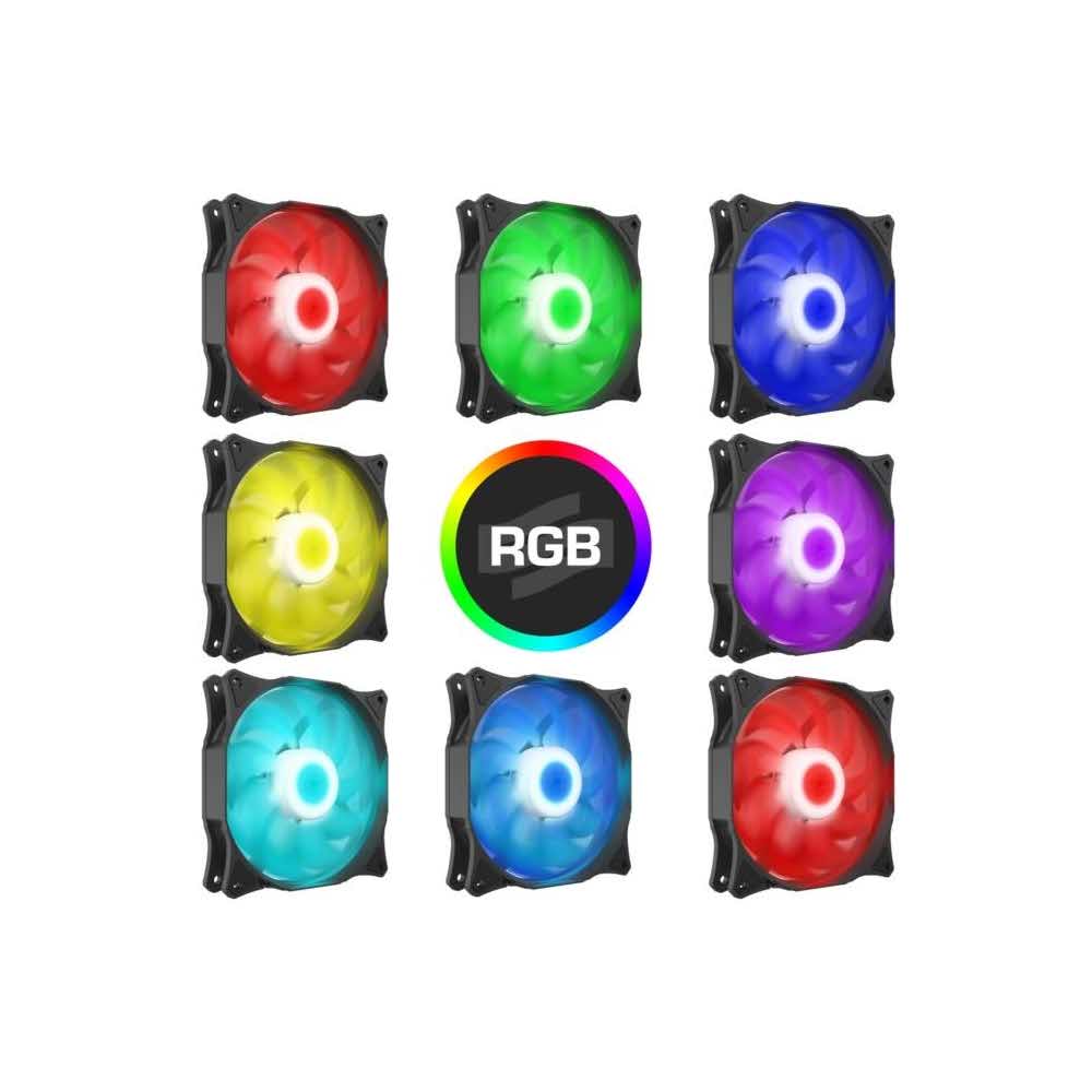 wentylatory 7 alibiuro.pl Wentylator do obudowy SilentiumPC Stella HP RGB 120 PWM SPC234 120 mm 2300 obr min RGB 47