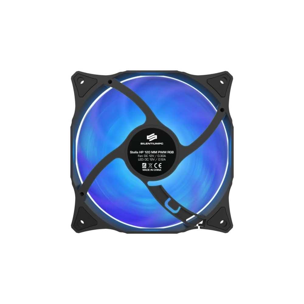 wentylatory 7 alibiuro.pl Wentylator do obudowy SilentiumPC Stella HP RGB 120 PWM SPC234 120 mm 2300 obr min RGB 54