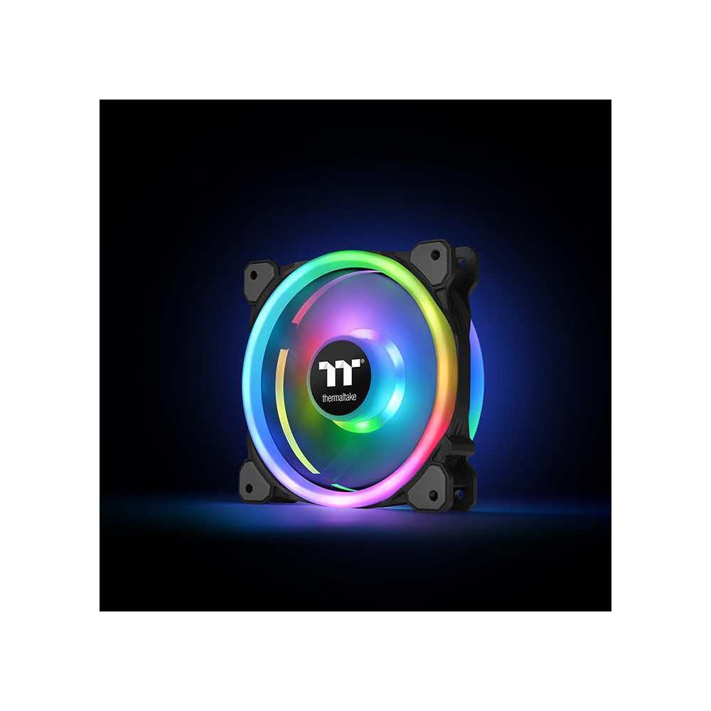 wentylatory 7 alibiuro.pl Wentylator do obudowy Thermaltake Riing Trio CL F077 PL14SW A 140 mm 1400 obr min LED 35