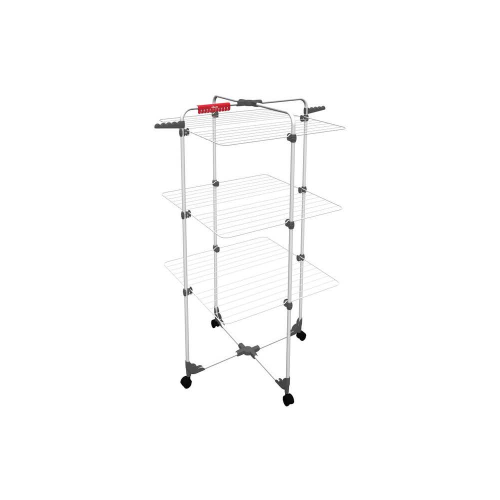 wyposażenie 7 alibiuro.pl Suszarka pionowa na pranie VILEDA Mixer 3 157243 wewntrzna stojca kolor biay 87