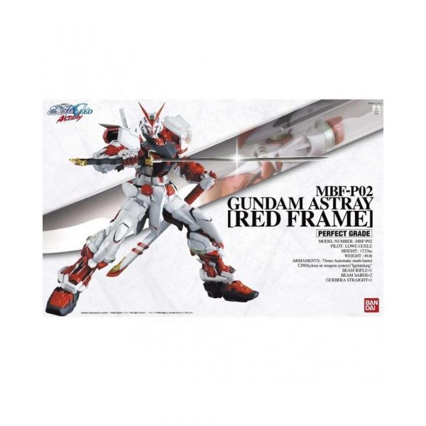 zabawki 7 alibiuro.pl Figurka kolekcjonerska BANDAI 1 60 PG Gundam Astray Red Frame 90