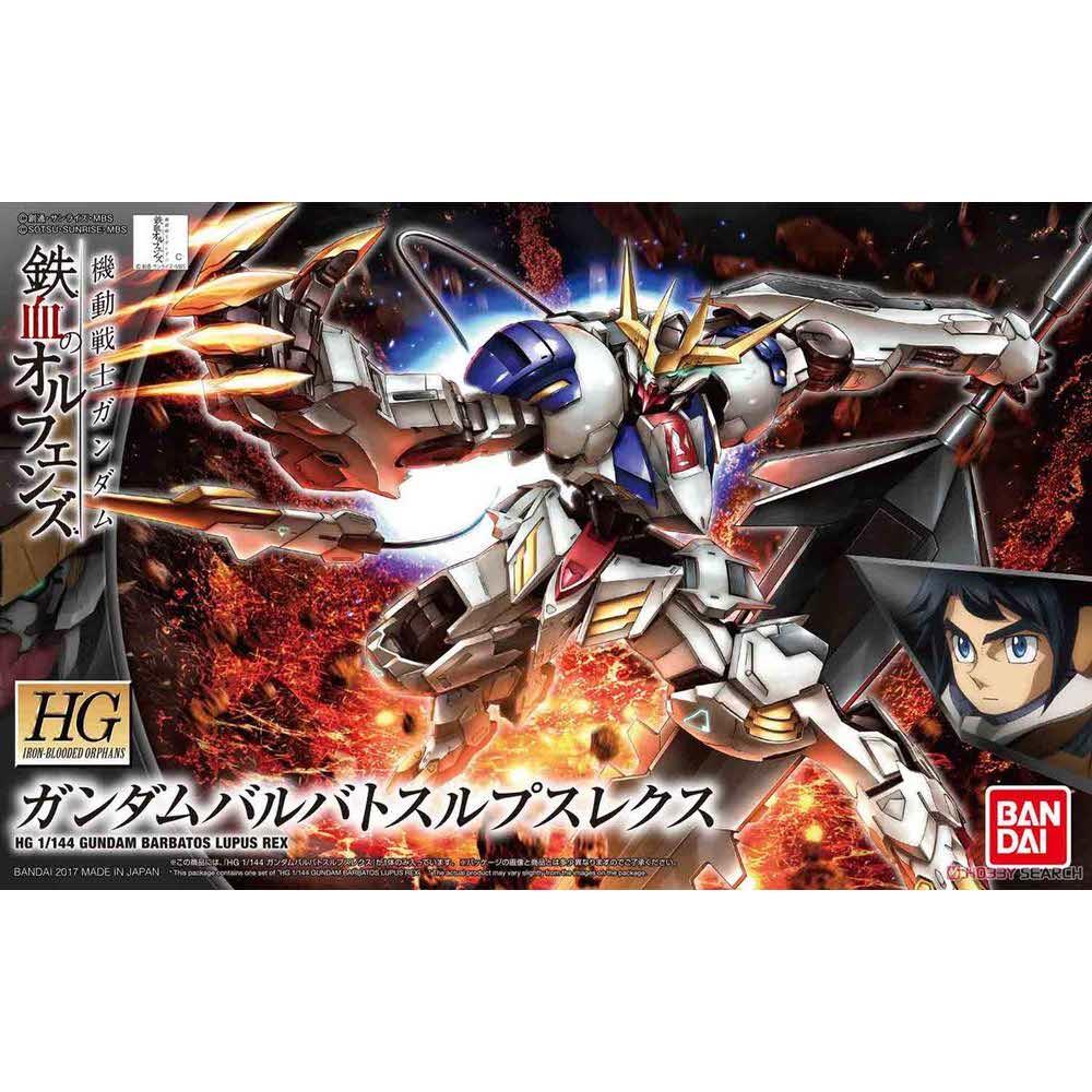 zabawki 7 alibiuro.pl Figurka kolekcjonerska BANDAI LHG 1 144 GUNDAM BARBATOS LUPUS REX 65