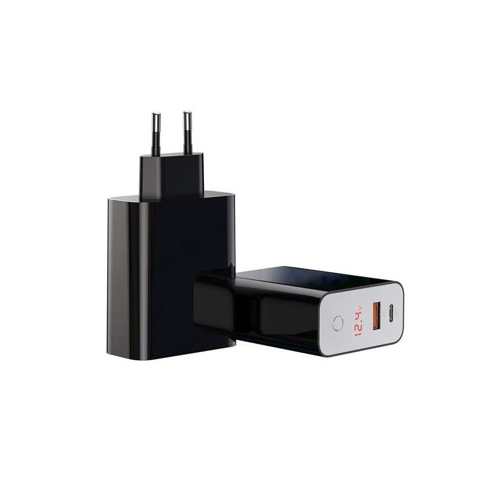 zaopatrzenie dla biura 7 alibiuro.pl BASEUS SZYBKA ADOWARKA SIECIOWA USB CCFSEU907 01 USB C PD QC 3.0 45W CZARNA 17