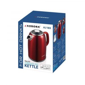zaopatrzenie dla biura 7 alibiuro.pl Czajnik Aurora AU183 2200W 1 7L ciemnoczerwony 4