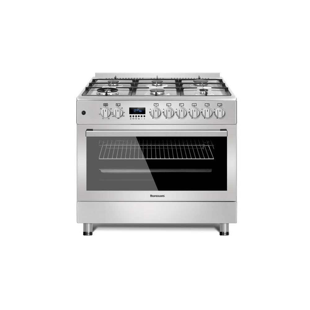 zaopatrzenie dla biura 7 alibiuro.pl Kuchnia Gazowo elektryczne Ravanson KWGE K90 6 TOP CHEF Pyta gazowa Piekarnik elektryczny 900mm 5