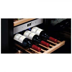 zaopatrzenie dla biura 7 alibiuro.pl Lodwka caso WineChef Pro 40 772 825mm x 625 mm Klasa A kolor srebrny 40