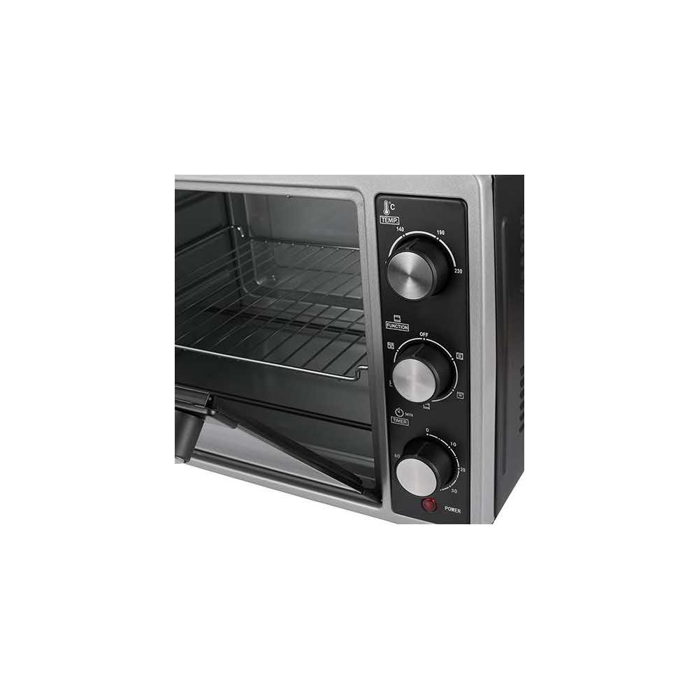 zaopatrzenie dla biura 7 alibiuro.pl Mini piekarnik Adler CR 6018 Mechaniczne 1500W kolor czarny 52