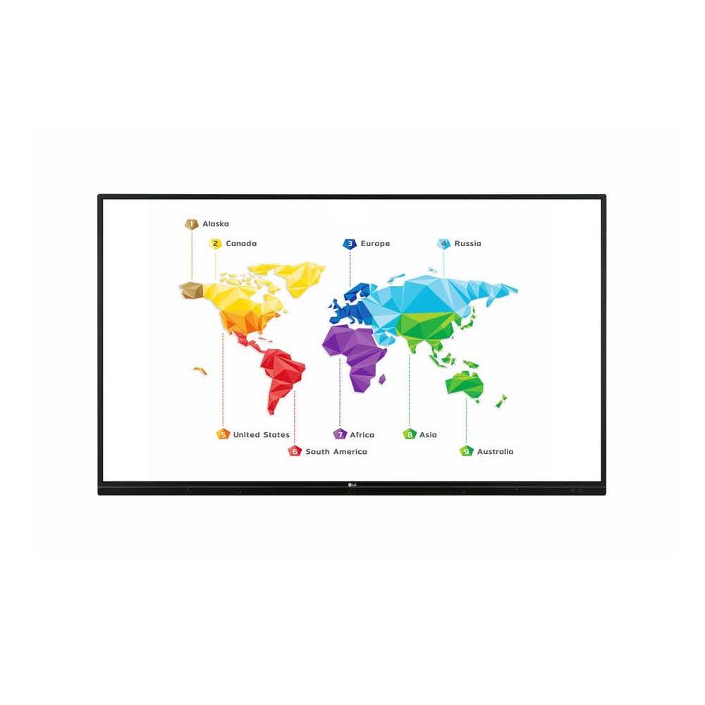 zaopatrzenie dla biura 7 alibiuro.pl Monitor Interaktywny LG 75TR3BF 1TG225 kolor czarny 76
