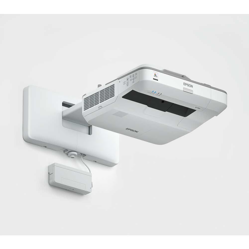 zaopatrzenie dla biura 7 alibiuro.pl Projektor ultra krtkoogniskowy Epson EB 696UI V11H728040 3LCD WUXGA 1920x1200 3800 ANSI 16 000 1 18