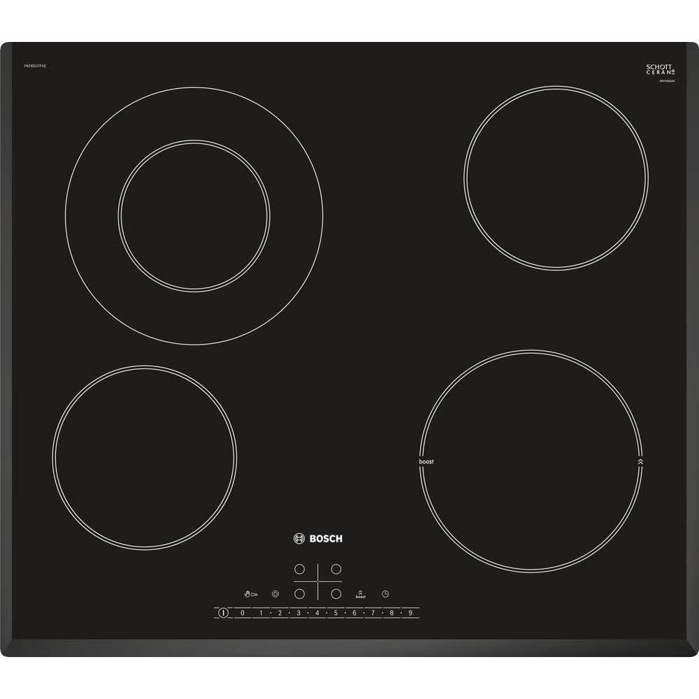 zaopatrzenie dla biura 7 alibiuro.pl Pyta ceramiczna BOSCH PKF651FP1E 4 pola grzejne kolor czarny 91