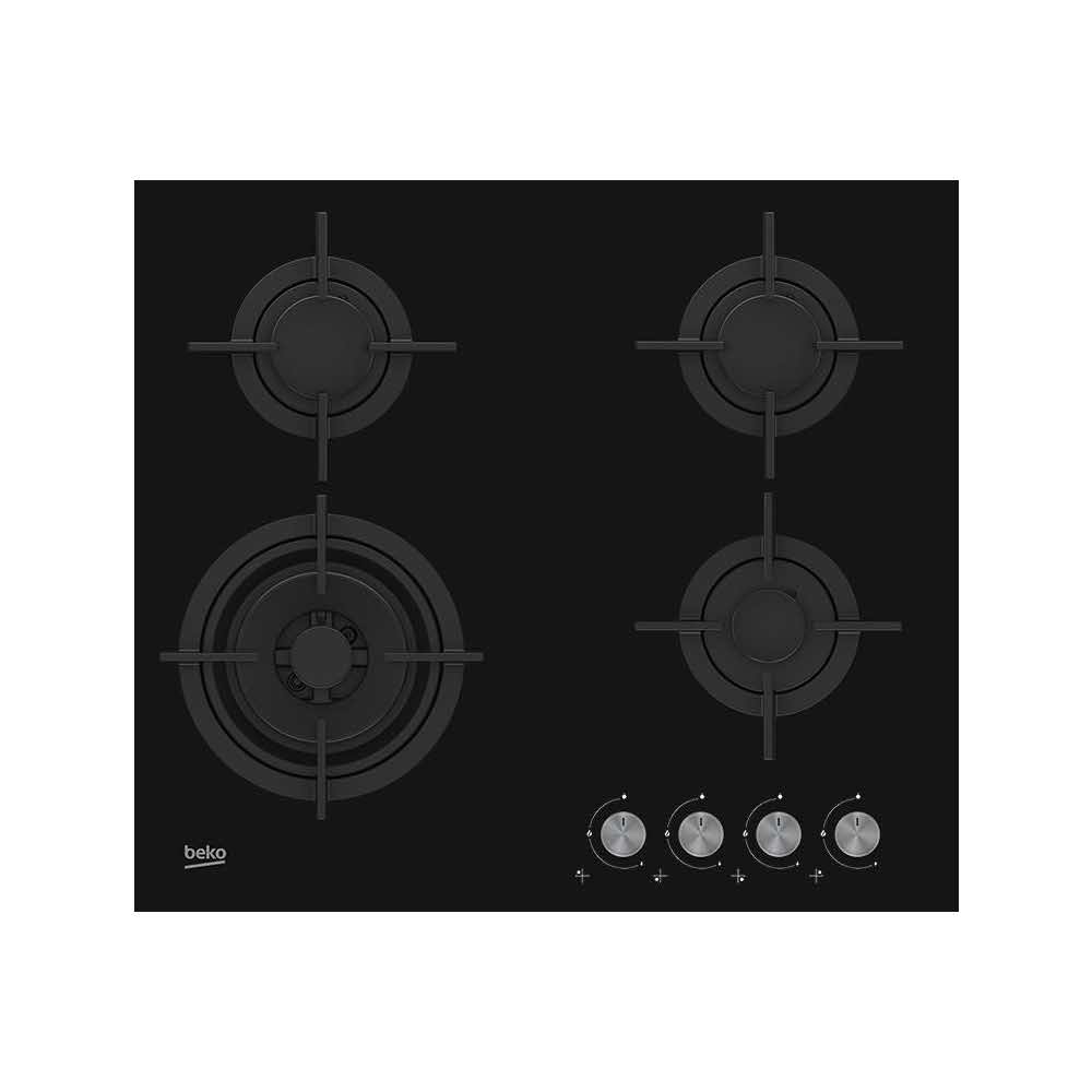zaopatrzenie dla biura 7 alibiuro.pl Pyta gazowa Beko HILW64222S 4 pola grzejne kolor czarny 35