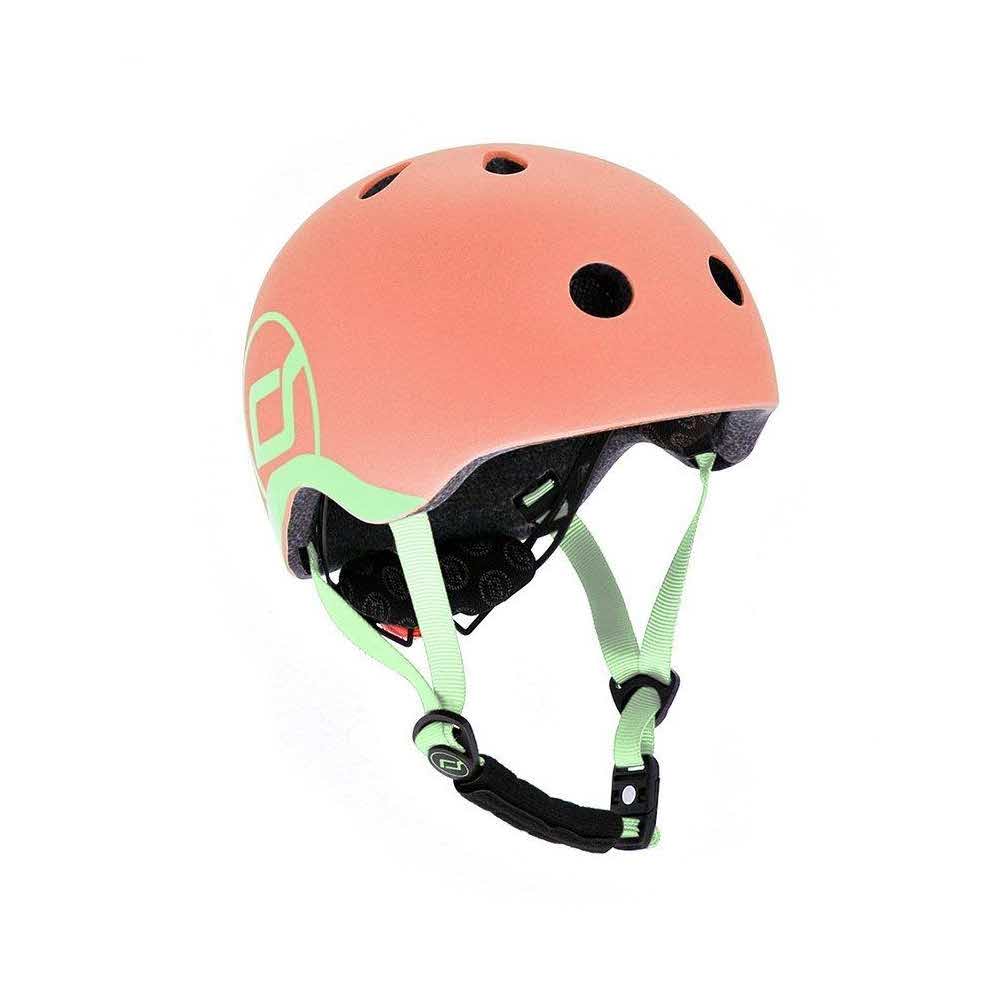 zaopatrzenie dla biura 7 alibiuro.pl SCOOTANDRIDE Kask XXS S dla dzieci 1 5 lat Peach 98
