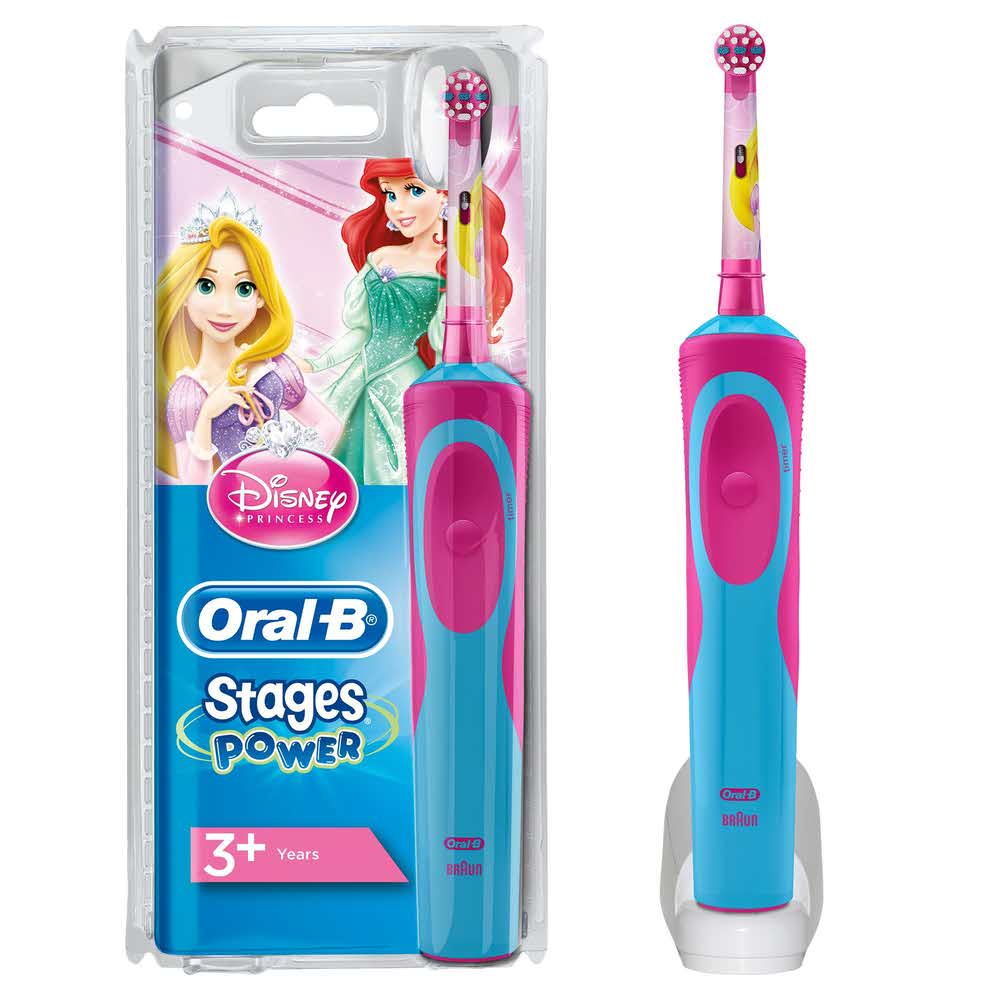 zaopatrzenie dla biura 7 alibiuro.pl Szczoteczka do zbw Braun Vitality kids Princess kolor rowy 39