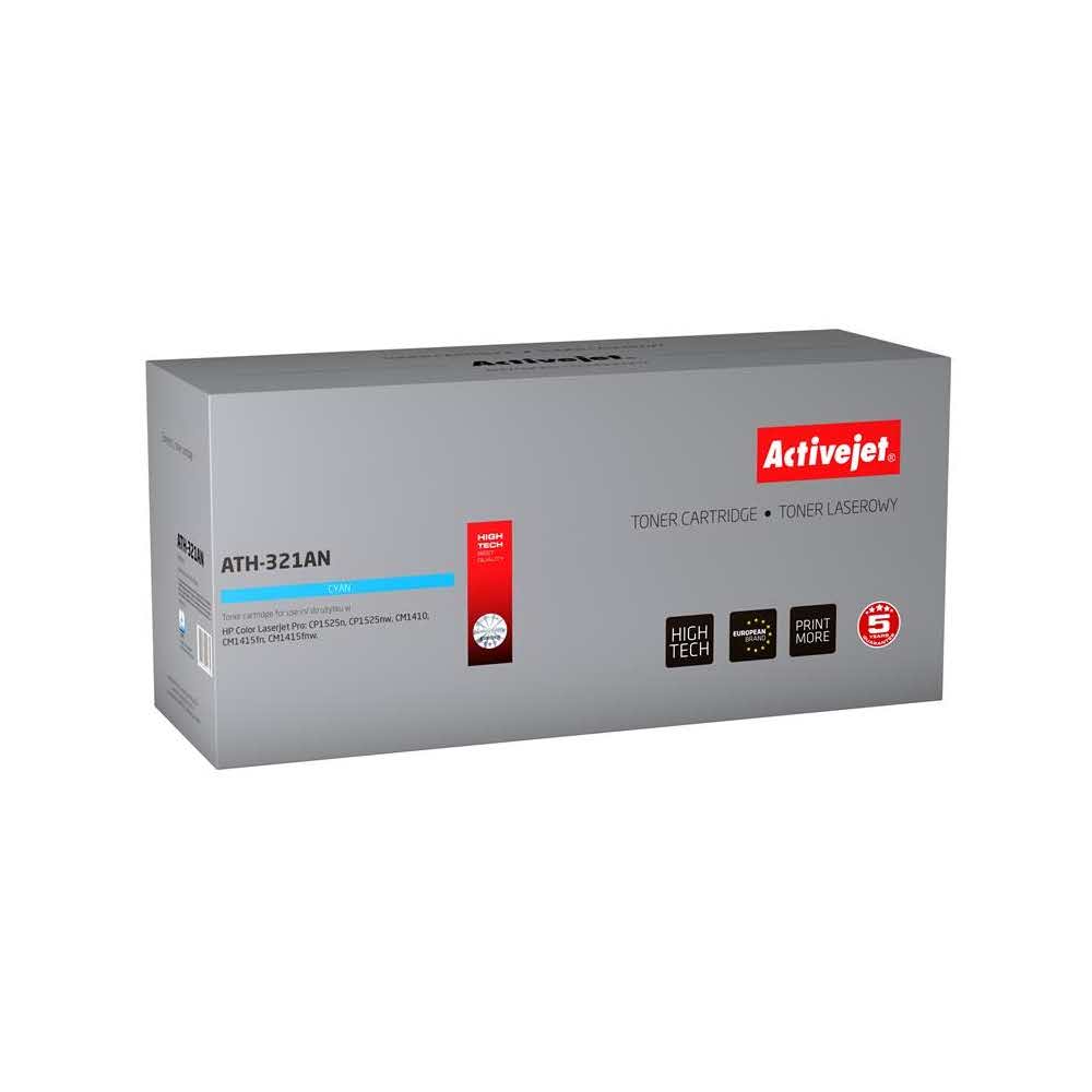zaopatrzenie dla biura 7 alibiuro.pl Toner Activejet ATH 321AN zamiennik HP 128A CE321A Premium 1300 stron niebieski 3