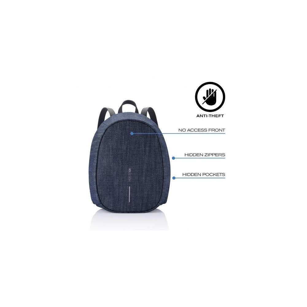 zaopatrzenie dla biura 7 alibiuro.pl XD DESIGN PLECAK ANTYKRADZIEOWY BOBBY ELLE FASHION JEANS P N P705.229 1