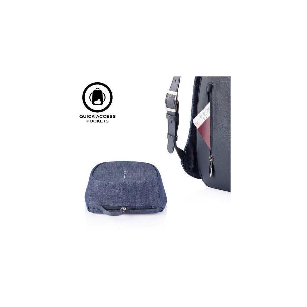 zaopatrzenie dla biura 7 alibiuro.pl XD DESIGN PLECAK ANTYKRADZIEOWY BOBBY ELLE FASHION JEANS P N P705.229 55