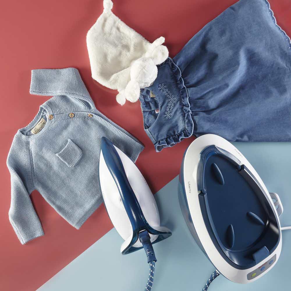 zaopatrzenie dla biura 7 alibiuro.pl elazko z generatorem pary Tefal SV7030 2200W kolor niebieski 88