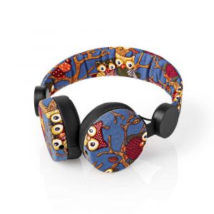 zestawy głośnomówiące 7 alibiuro.pl NEDIS SUCHAWKI PRZEWODOWE 1 2M DLA DZIECI SOWA HPWD4102BK 95