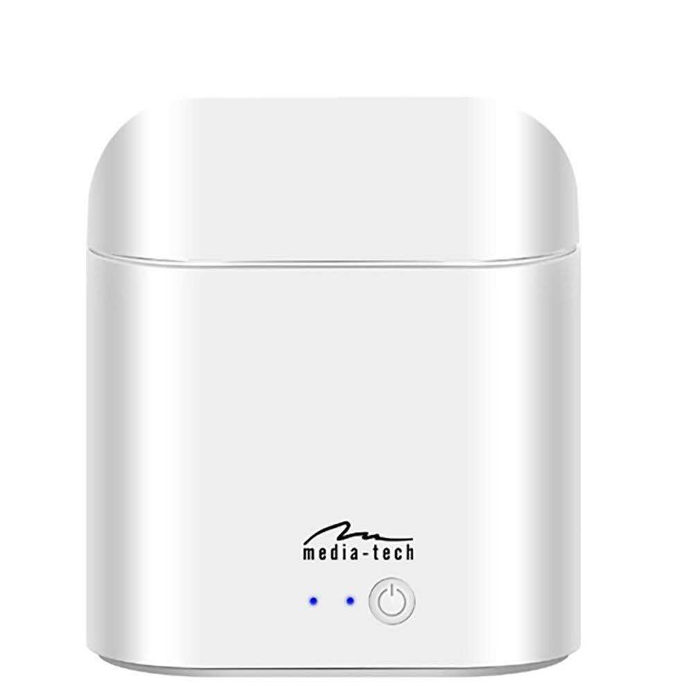 zestawy głośnomówiące bluetooth 7 alibiuro.pl Suchawki Media tech MT3589W douszne Bluetooth z wbudowanym mikrofonem kolor czarny 52