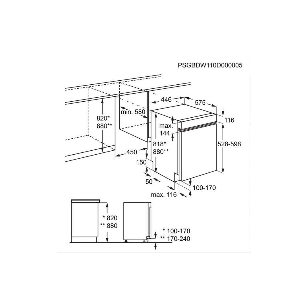 zmywarki do zabudowy 7 alibiuro.pl Zmywarka Electrolux ESI4501LOX szer. 44.6cm Panel otwarty kolor inox 85