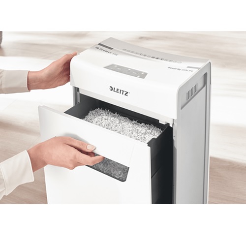 Leitz Niszczarka IQ Protect 10, P4, 10 kartek, 18 l kosz, 80920000 - obrazek 10