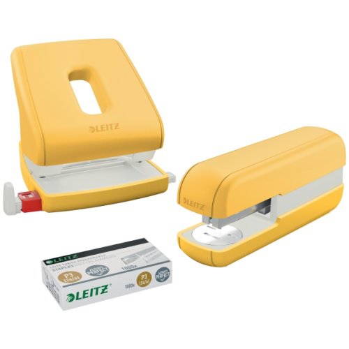 Leitz Zszywacz Cosy, żółty, 30 kartek, 10 lat gwarancji, 55670019 - obrazek 5