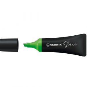 76/33 Zakreślacz Shine Stabilo zielony