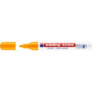 Marker Edding Kredowy Okrągła Końcówka 4095, 2-3mm Neon Pomarańczowy