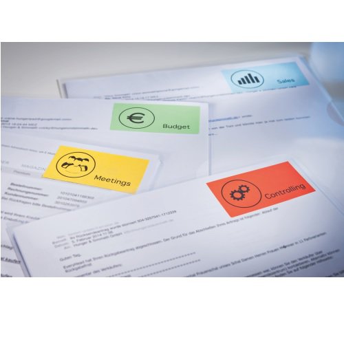 3472 Etykiety trwałe kolorowe A4 (100 szt.) 210 x 297 mm zielone Avery Zweckform - obrazek 3