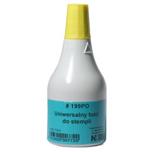 199PO ŻÓŁTY TUSZ UNIWERSALNY 50ML, NORIS