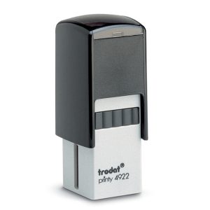 4922 CZARNY PRINTY 20X20 MM, SAMOTUSZ. TRODAT