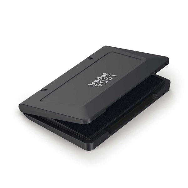 9051 CZARNA PODUSZKA 90X50 MM, TRODAT