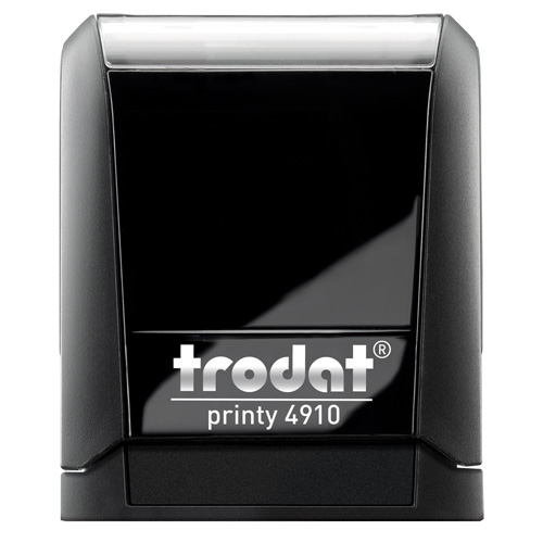 4910 CZARNY, PRINTY 26X9MM, TRODAT