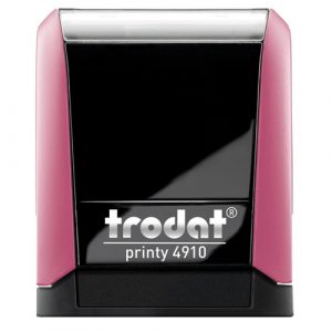 4910 RÓŻOWY, PRINTY 26X9MM, TRODAT