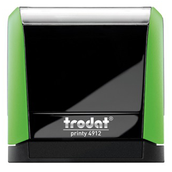 4912 Automat samotuszujący ZIELONY, PRINTY 47X18MM, TRODAT